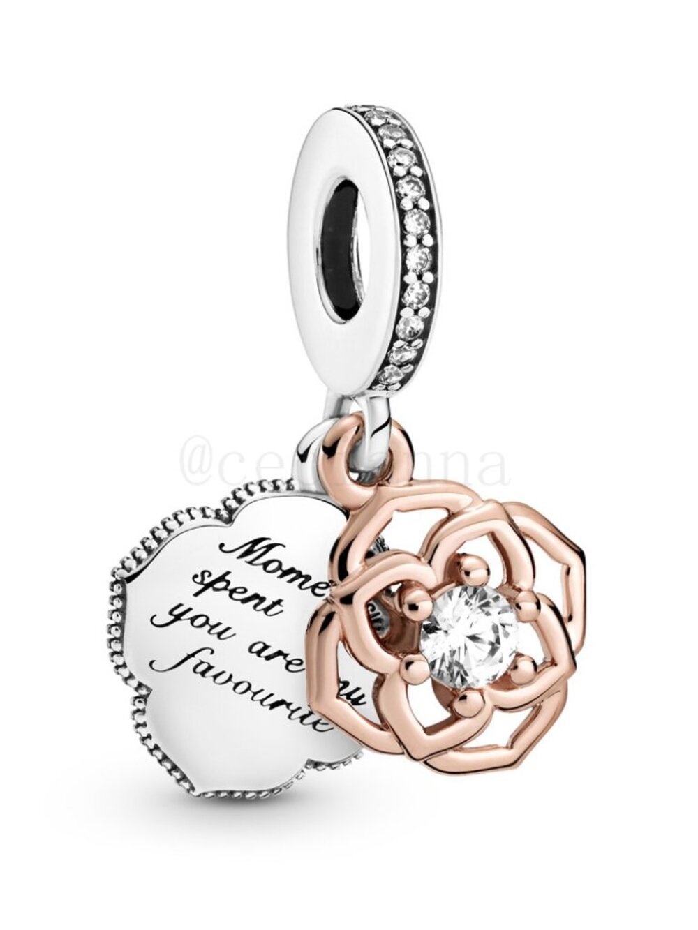 Pandora Rose™ Openwork Rose Dangle Charm